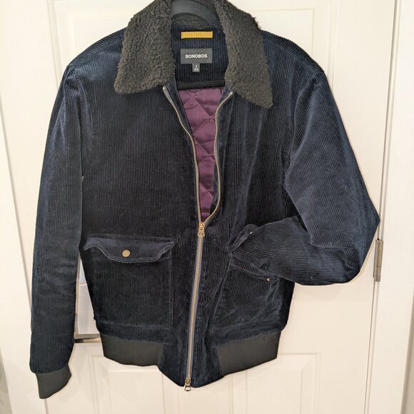 Bonobos Sherpa Bomber jacket - Picture 2 of 4